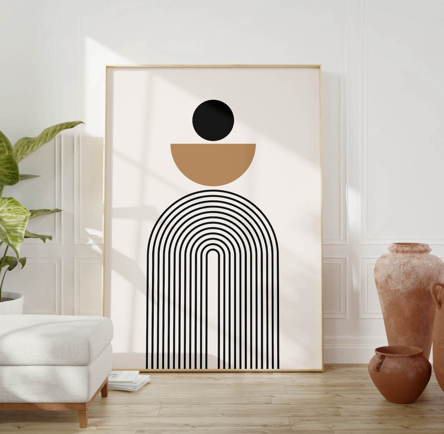 Mid-Century Abstract Modern Art Print No 01 | Architeg Prints